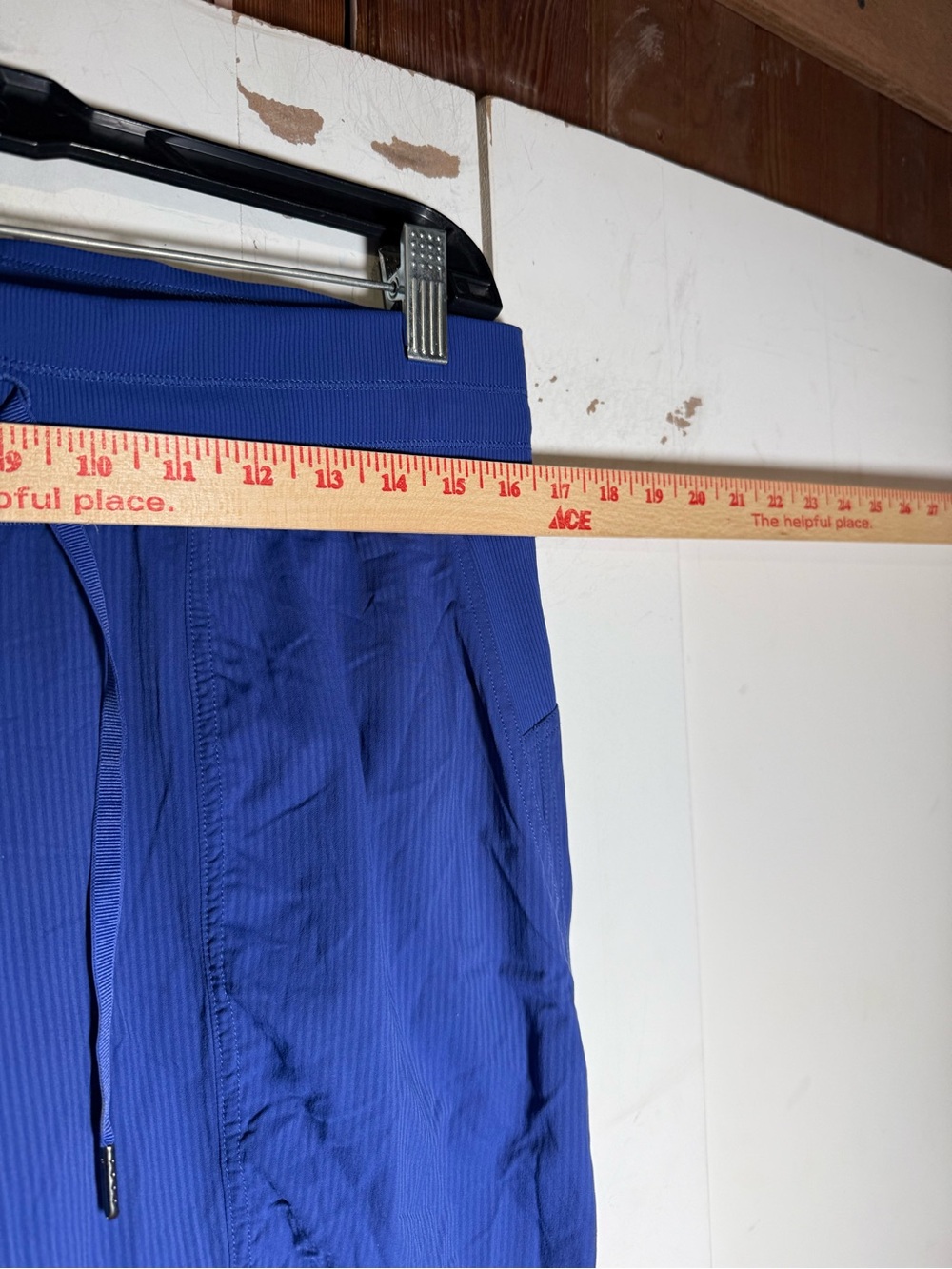 Lululemon Dance Studio Mid Rise Jogger Full Length Blue Nile Sz 10 Swift Fabric - Picture 4 of 7
